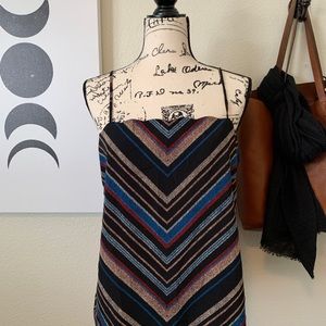 Multicolor chevron camisole
